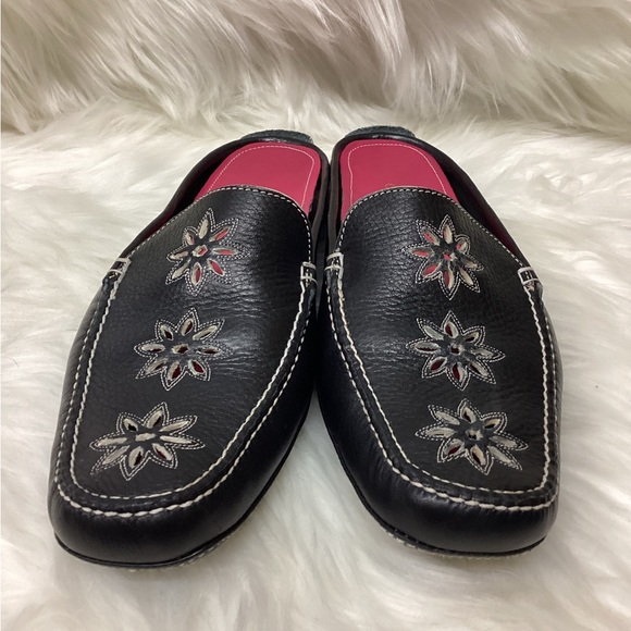 Vintage Cole Haan Aston Mule Shoes - Black - 7B - Like New In Box - Picture 2 of 7
